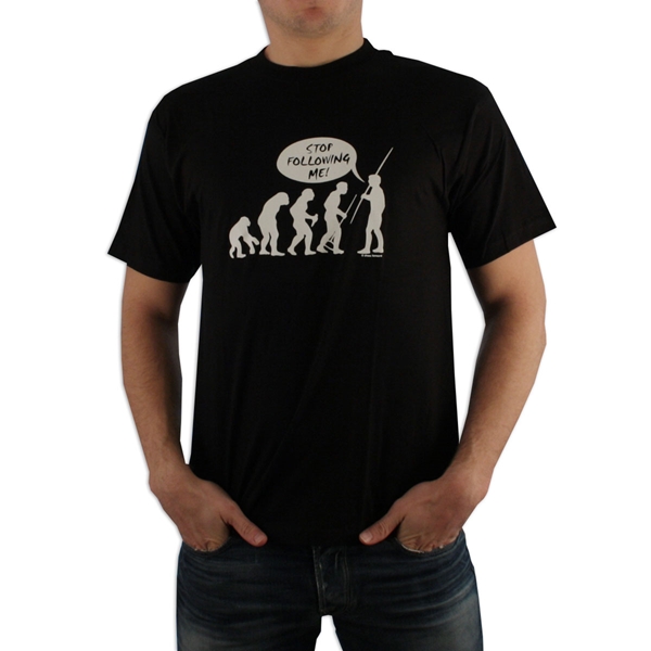 Bild von Dressforward - Stop Following Me T-shirt - Black