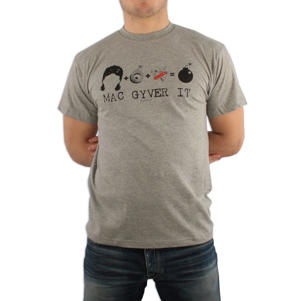 Bild von Dressforward - MacGyver It T-shirt - Grijs